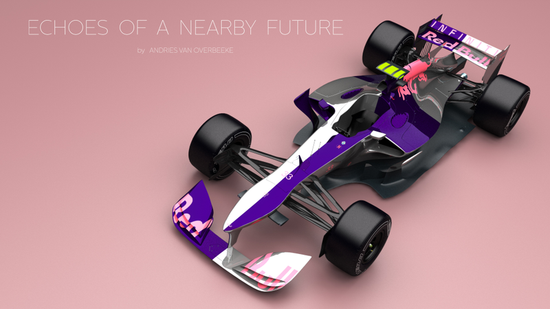 Illustration for article titled Fan-Made Red Bull Concept Shows Off The Sleek, Angular Future Of F1
